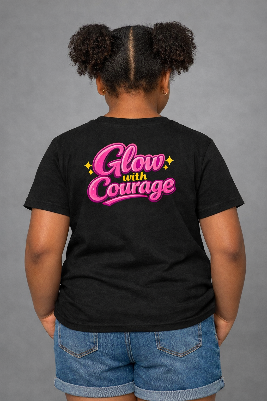ROBO GIRLS Black Empowerment T‑shirt South Africa

Cotton empowerment tee with bold slogan

Inclusive girls fashion black T‑shirt – ROBO GIRLS brand