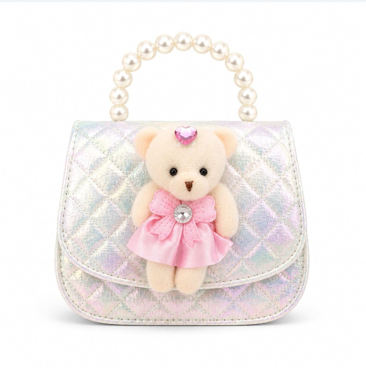 ROBO GIRLS Pearl Bear Crossbody Handbag South Africa

Cute pearl bear handbag for girls

Crossbody empowerment fashion accessory – ROBO GIRLS brand